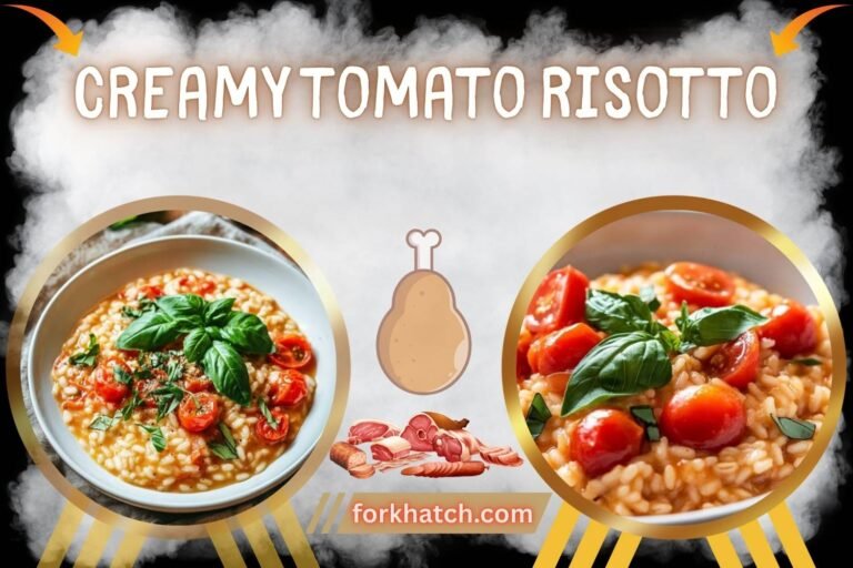 creamy tomato risotto