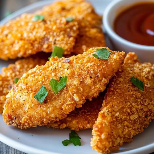 DORITO CHICKEN  (Crispy, Flavorful, and Packed with Protein!)