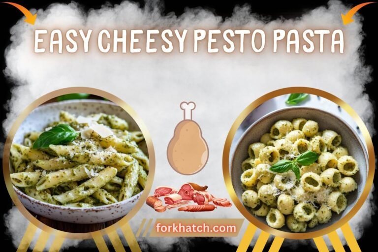 easy cheesy pesto pasta