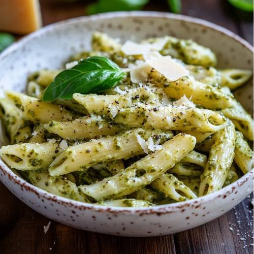 Easy Cheesy Pesto Pasta: A Quick and Delicious Meal
