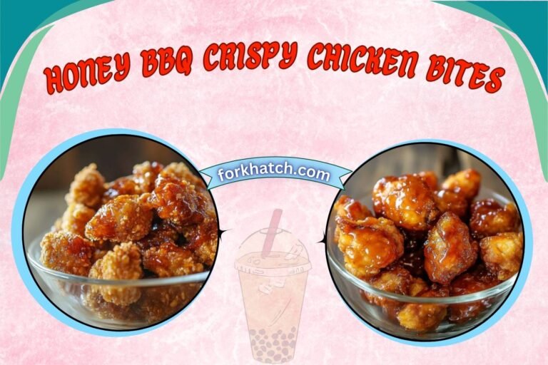 honey bbq crispy chicken bites