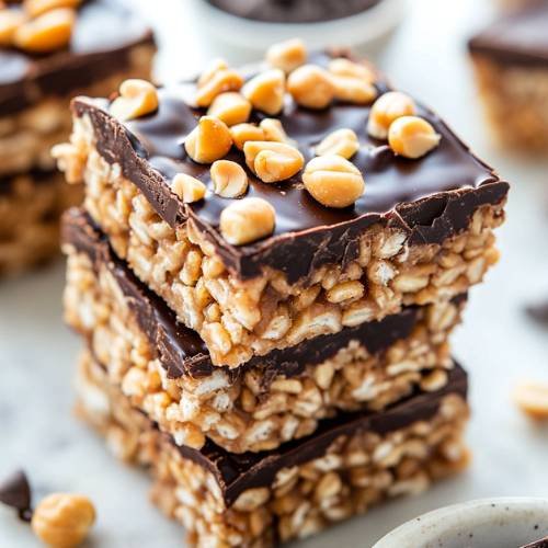 PB & Chocolate Protein Crunch Bars – A Guilt-Free, Crunchy Treat!