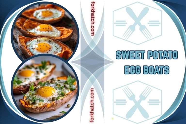 sweet potato egg boats