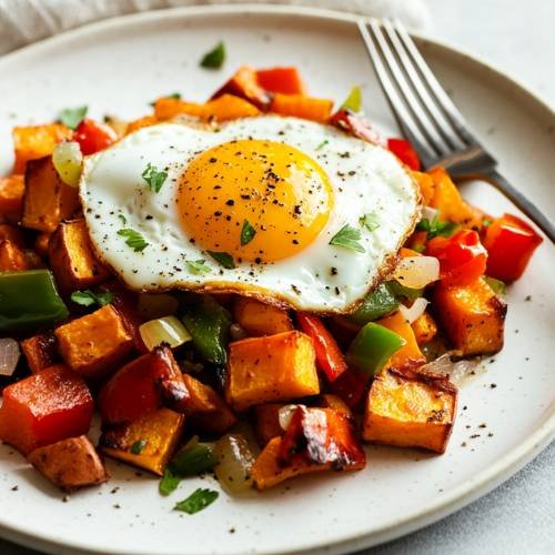 Sweet Potato Hash  – A Cozy Brunch in One Dish!