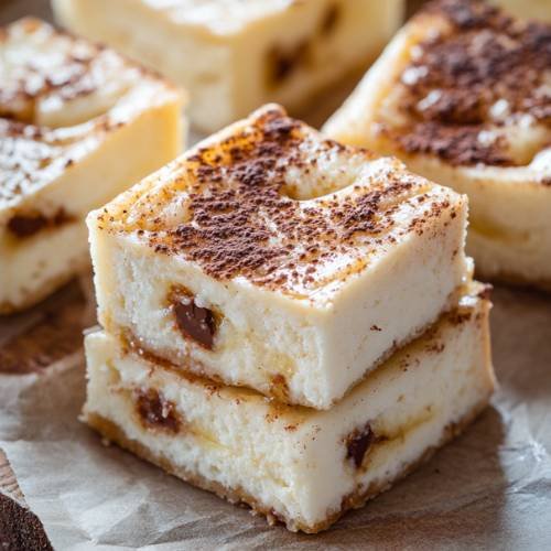 White Chocolate Banana Protein Slices 