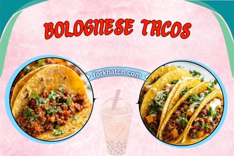bolognese tacos