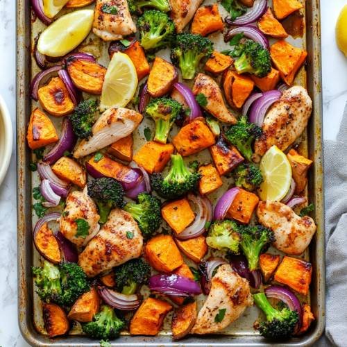Easy BBQ Chicken Traybake 