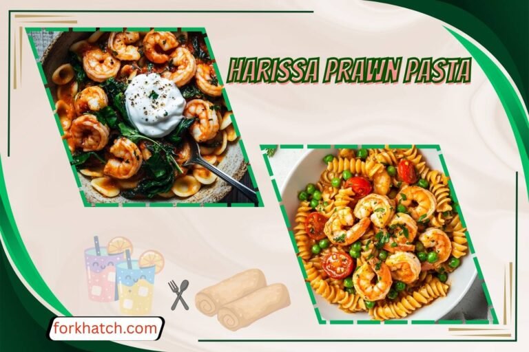 harissa prawn pasta