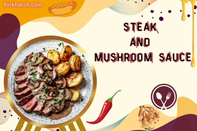 steak and mushroom sauce