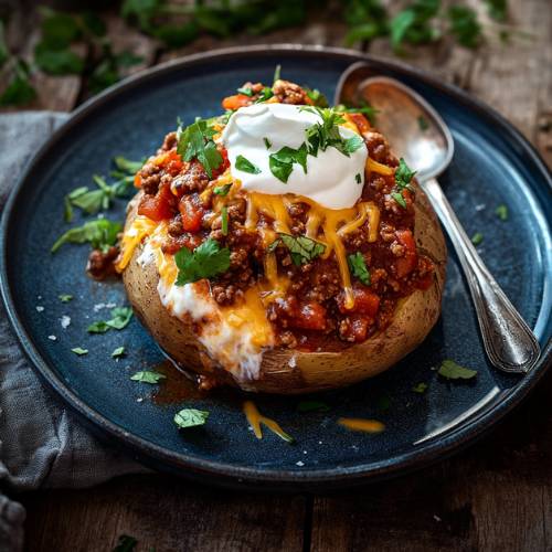 Chilli Cheese Loaded Potatoes – Crispy, Cheesy & Easy Comfort Food Recipe
