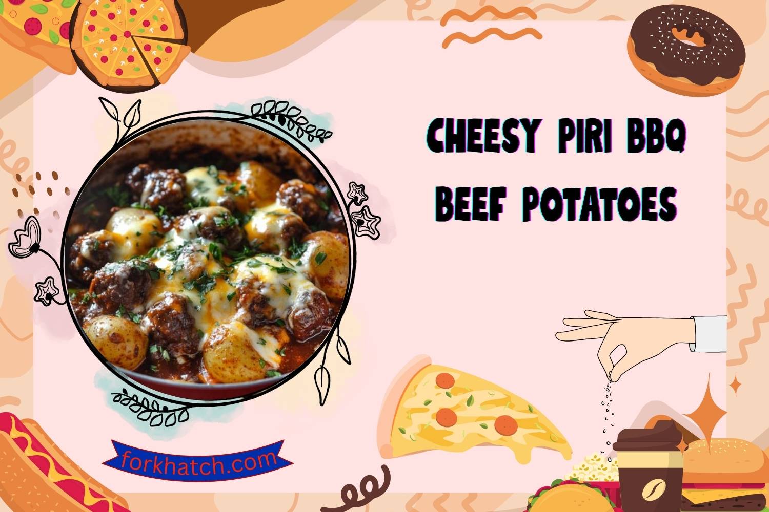 Cheesy Piri BBQ Beef Potatoes Recipe | Easy High-Protein Air Fryer Comfort Food
